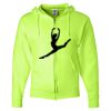 Unisex NuBlend® Full-Zip Hooded Sweatshirt Thumbnail
