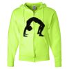 Unisex NuBlend® Full-Zip Hooded Sweatshirt Thumbnail