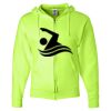 Unisex NuBlend® Full-Zip Hooded Sweatshirt Thumbnail