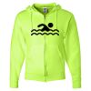 Unisex NuBlend® Full-Zip Hooded Sweatshirt Thumbnail