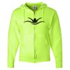 Unisex NuBlend® Full-Zip Hooded Sweatshirt Thumbnail