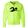 Unisex NuBlend® Full-Zip Hooded Sweatshirt Thumbnail