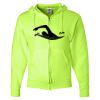 Unisex NuBlend® Full-Zip Hooded Sweatshirt Thumbnail
