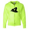 Unisex NuBlend® Full-Zip Hooded Sweatshirt Thumbnail