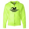 Unisex NuBlend® Full-Zip Hooded Sweatshirt Thumbnail
