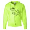 Unisex NuBlend® Full-Zip Hooded Sweatshirt Thumbnail