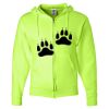 Unisex NuBlend® Full-Zip Hooded Sweatshirt Thumbnail