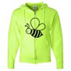 Unisex NuBlend® Full-Zip Hooded Sweatshirt Thumbnail