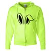 Unisex NuBlend® Full-Zip Hooded Sweatshirt Thumbnail