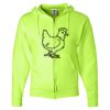 Unisex NuBlend® Full-Zip Hooded Sweatshirt Thumbnail