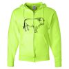 Unisex NuBlend® Full-Zip Hooded Sweatshirt Thumbnail