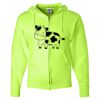 Unisex NuBlend® Full-Zip Hooded Sweatshirt Thumbnail