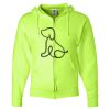 Unisex NuBlend® Full-Zip Hooded Sweatshirt Thumbnail