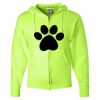 Unisex NuBlend® Full-Zip Hooded Sweatshirt Thumbnail