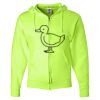 Unisex NuBlend® Full-Zip Hooded Sweatshirt Thumbnail