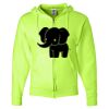 Unisex NuBlend® Full-Zip Hooded Sweatshirt Thumbnail