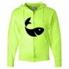 Unisex NuBlend® Full-Zip Hooded Sweatshirt Thumbnail