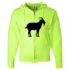 Unisex NuBlend® Full-Zip Hooded Sweatshirt Thumbnail
