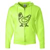 Unisex NuBlend® Full-Zip Hooded Sweatshirt Thumbnail