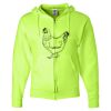 Unisex NuBlend® Full-Zip Hooded Sweatshirt Thumbnail