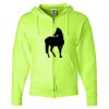 Unisex NuBlend® Full-Zip Hooded Sweatshirt Thumbnail