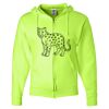 Unisex NuBlend® Full-Zip Hooded Sweatshirt Thumbnail