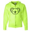 Unisex NuBlend® Full-Zip Hooded Sweatshirt Thumbnail