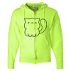 Unisex NuBlend® Full-Zip Hooded Sweatshirt Thumbnail