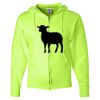 Unisex NuBlend® Full-Zip Hooded Sweatshirt Thumbnail