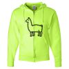 Unisex NuBlend® Full-Zip Hooded Sweatshirt Thumbnail