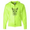 Unisex NuBlend® Full-Zip Hooded Sweatshirt Thumbnail