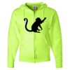 Unisex NuBlend® Full-Zip Hooded Sweatshirt Thumbnail