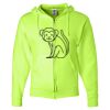 Unisex NuBlend® Full-Zip Hooded Sweatshirt Thumbnail