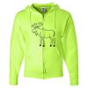 Unisex NuBlend® Full-Zip Hooded Sweatshirt Thumbnail