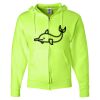 Unisex NuBlend® Full-Zip Hooded Sweatshirt Thumbnail