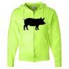 Unisex NuBlend® Full-Zip Hooded Sweatshirt Thumbnail