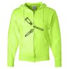 Unisex NuBlend® Full-Zip Hooded Sweatshirt Thumbnail