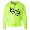 Unisex NuBlend® Full-Zip Hooded Sweatshirt Thumbnail