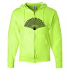 Unisex NuBlend® Full-Zip Hooded Sweatshirt Thumbnail