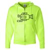 Unisex NuBlend® Full-Zip Hooded Sweatshirt Thumbnail