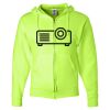 Unisex NuBlend® Full-Zip Hooded Sweatshirt Thumbnail