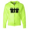Unisex NuBlend® Full-Zip Hooded Sweatshirt Thumbnail