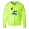 Unisex NuBlend® Full-Zip Hooded Sweatshirt Thumbnail