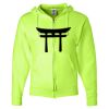 Unisex NuBlend® Full-Zip Hooded Sweatshirt Thumbnail
