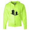 Unisex NuBlend® Full-Zip Hooded Sweatshirt Thumbnail
