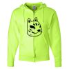 Unisex NuBlend® Full-Zip Hooded Sweatshirt Thumbnail