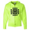 Unisex NuBlend® Full-Zip Hooded Sweatshirt Thumbnail