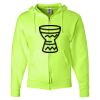 Unisex NuBlend® Full-Zip Hooded Sweatshirt Thumbnail