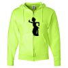 Unisex NuBlend® Full-Zip Hooded Sweatshirt Thumbnail