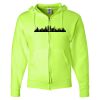 Unisex NuBlend® Full-Zip Hooded Sweatshirt Thumbnail
